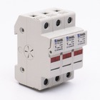 Тримач плавкого запобіжника RT18-32X 3Р 32А типорозмір 10х38 TAKEL