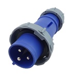 Вилка 0232 PRO переносна 2Р+PЕ 32А 220В IP67 TNSy