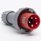 Вилка переносна 0352 63А 380В 3Р+N+Е IP67 Argent TAKEL