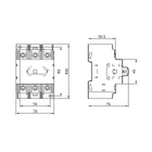 Вимикач навантаження двопозиційний SDD 3P 80A TAKEL