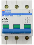 Вимикач-роз`єднувач УКРЕМ ВА-2007 ВРН 3р 25А АСКО