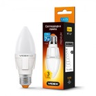 LED лампа VIDEX C37 7W E27 3000K 220V