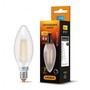 LED лампа VIDEX Filament C37FMD 4W E14 4100K 220V диммерная