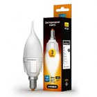 LED лампа VIDEX C37t 5W E14 3000K 220V