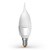 LED лампа VIDEX C37t 5W E14 3000K 220V