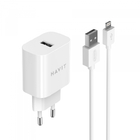 Зарядний пристрій HAVIT HV-ST112 USB з кабелем Lightning