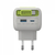 Зарядний пристрій HAVIT UC251 GaN 35W USB-A+USB-C +Кабель USB-C Gray/Green